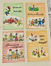 COLLANA MEG RACCONTI PER BAMBINI,4 VOLUMETTI/LIBRETTI ILLUSTRATI,ED.CAPITOL 1971
