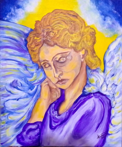 Quadro acrilico tela 50x60 - tela.,