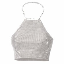 Top ZARA aperto dietro tulle