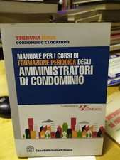 manuale per i corsi di formazione periodica degli amministratori di condominio 