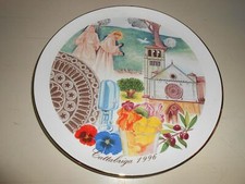 COLLEZIONISMO PIATTO TONDO CATTABRIGA 1996 - r.capodimonte n. 173 