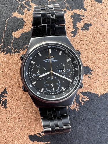 Seiko quartz chronograph - seiko,