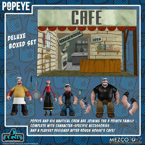 Mezco popeye action figure - popeye,