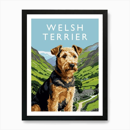 Quadro stampa artistica welsh - quadro,