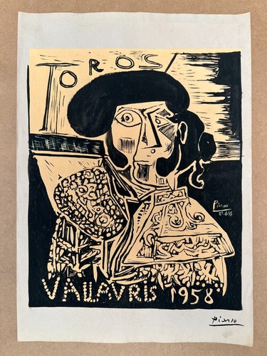 Pablo picasso disegno carta - pablo,