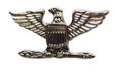distintivo pin badge colonnello esercito americano ufficiale divisa uniforme ww