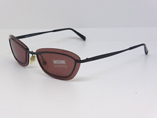 Vintage MOSCHINO Sunglasses M 3085-S 594/75 Gunmetal w/Magenta lens
