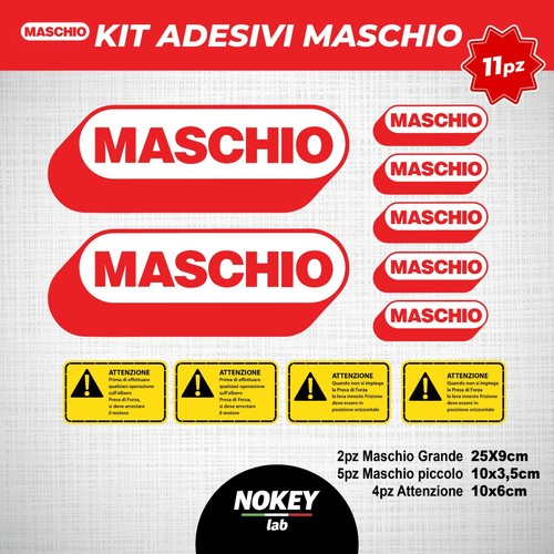 Kit adesivi maschio - , per