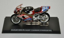 Modello MOTO Suzuki GSX-R Guyot Scarnato Dussauge scala 1:24 2001