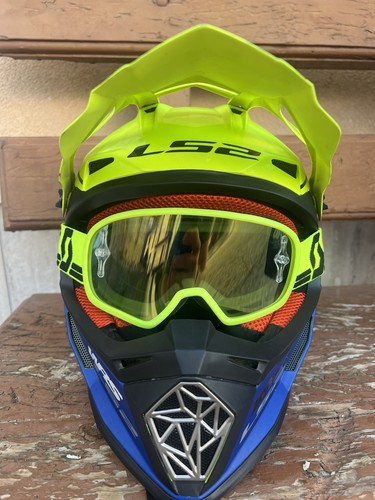 Motocross casco ls2 occhiali - ls2,,