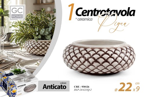 Vaso centrotavola ciotola