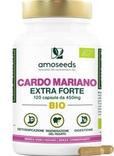 Cardo Mariano BIO | Extra Forte 1350mg / giorno integratore con Silimarina | 120