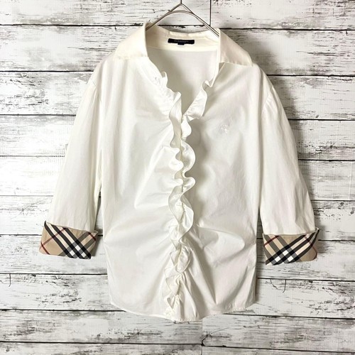 Camicia burberry london frill - burberry,