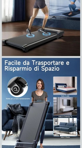 Tapis roulant pieghevole nuovo - tapis,