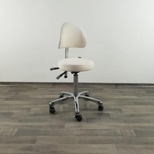 SGABELLO REGOLABILE BIANCO