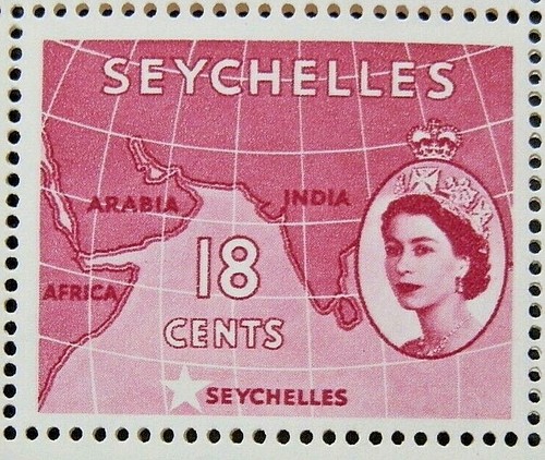 Seychelles 1954 sg178 qeii - 1954-61,