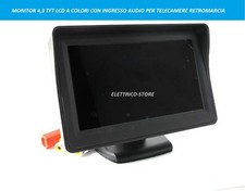MONITOR 4,3 TFT LCD A COLORI