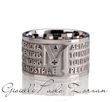Anello Tuum Animae in Argento