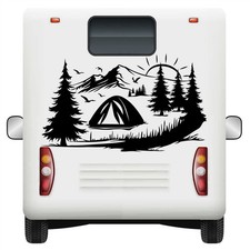 Adesivi murali campeggio