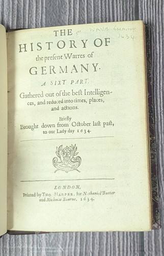 1634 history the - 1634, of