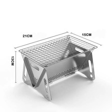 Mini Barbecue a Carbone Portatile Campeggio Outdoor survival