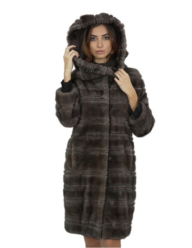 Cappotto studio visone - cappotto,