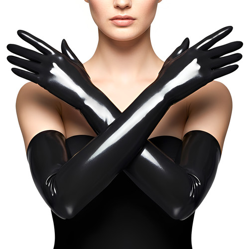 Guanti lunghi lattice - guanti,