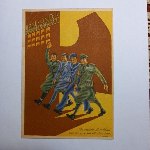 Rodi egeo cartolina militare - militare, "