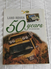 Brochure Land Rover 50 anni di