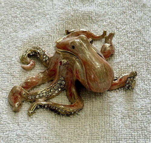 Scatola portagioie polpo