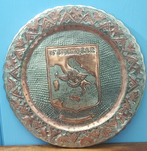 Crest piatto rame - rame, a