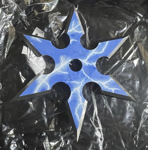 Shuriken stelle blu fulmine - shuriken,