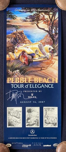 Poster firmato pebble beach - poster,