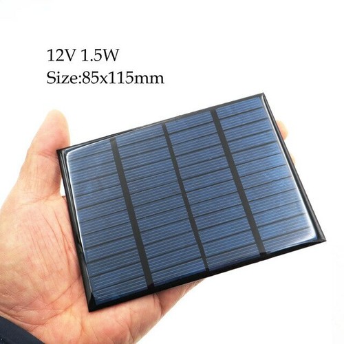 Mini pannello solare 12v 5w - mini,