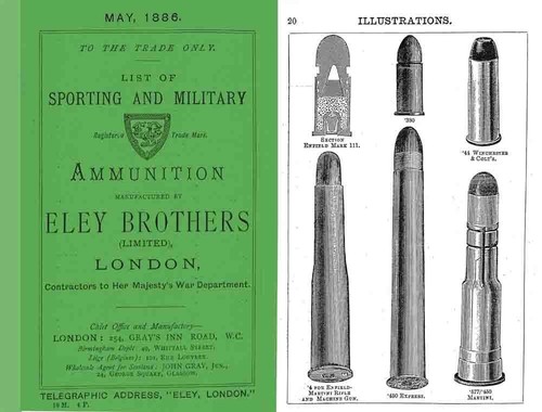 Eley 1886 catalogo munizioni - 1886,,