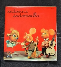 INDOVINA INDOVINELLO  MINI  DISCO  FLEX   45/3 GIRI DIAMETRO 13.5 CM "TOPO GIGIO