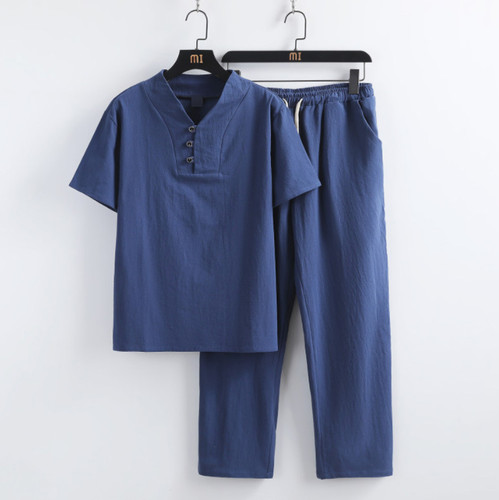 New men linen set - new,