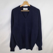Maglione Pringle of Scotland 100% Cashmere blu taglia 42 da uomo