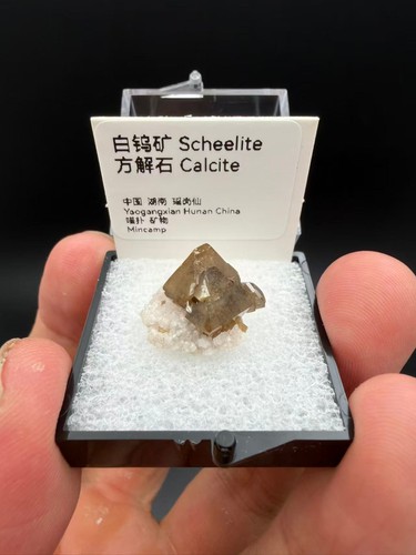 Calcite scheelite g - scheelite,