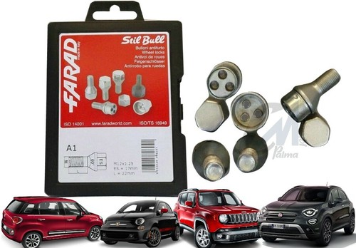 Kit bulloni antifurto per - bulloni,