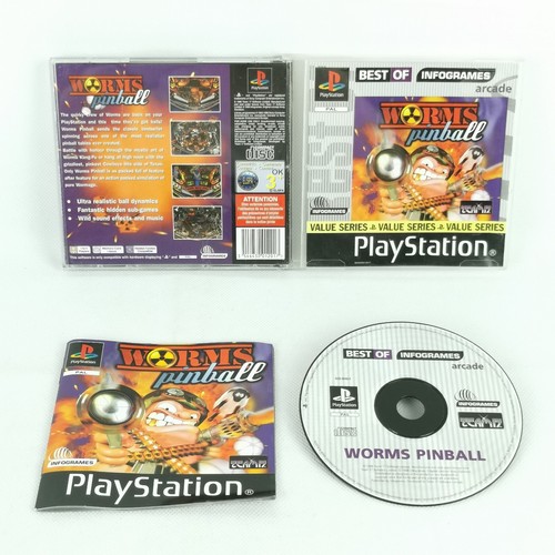 Worms pinball value series ps1 - value,