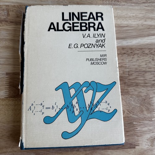 Linear algebra ilyin poznyak - linear,