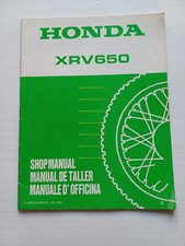 Honda Africa Twin XRV 650 VARIANTI 1989 manuale officina ITALIANO originale