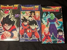 3 Dragonball Z VHS Movies Lot