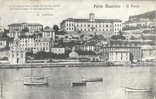 Porto Maurizio - Il Porto  -  Viaggiata nel 1918 per zona di guerra -   Imperia