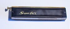 Armonica a bocca cromatica Hohner Super 64 X colore nero. usata pochissimo.