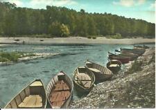 Cassolnovo (Pavia) Parco del Ticino, Fiume Ticino, Barche Ormeggiate sulla Riva