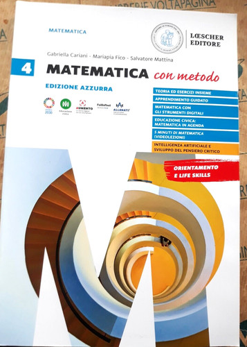 Matematica con metodo vol 4 - metodo,