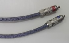 THENDER 53 - 081 cavo segnale RCA 1 m. IL CAVO BLU RICOPERTO CON CALZA GRIGIA ok