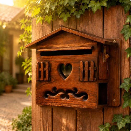 Cassetta postale legno - cassetta,